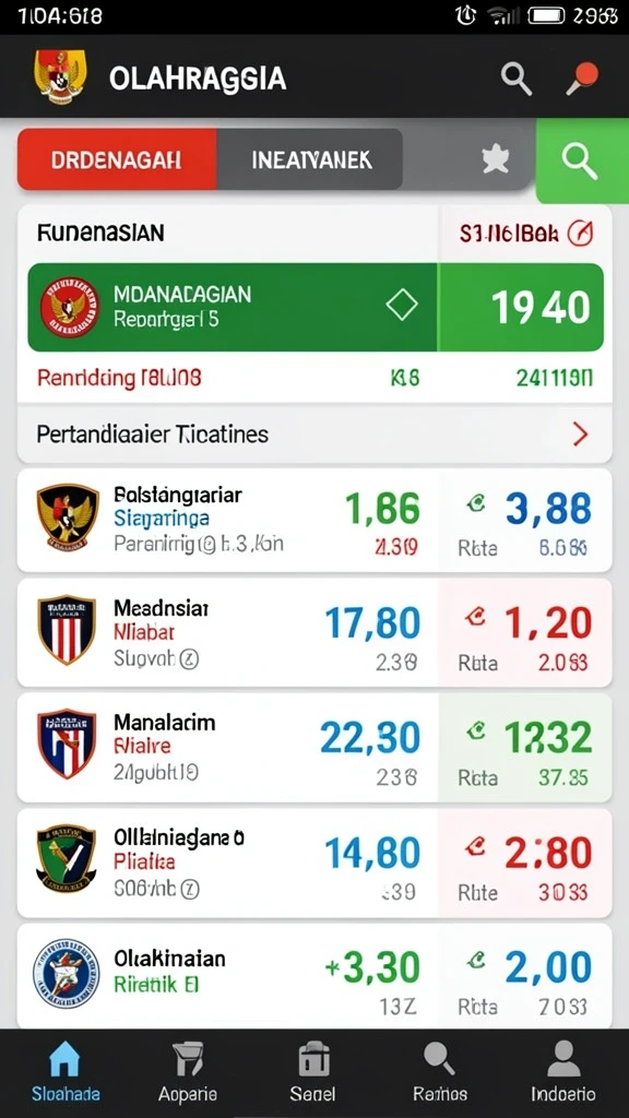 dewatogel - Screenshot tampilan antarmuka utama aplikasi DEWATOGEL.