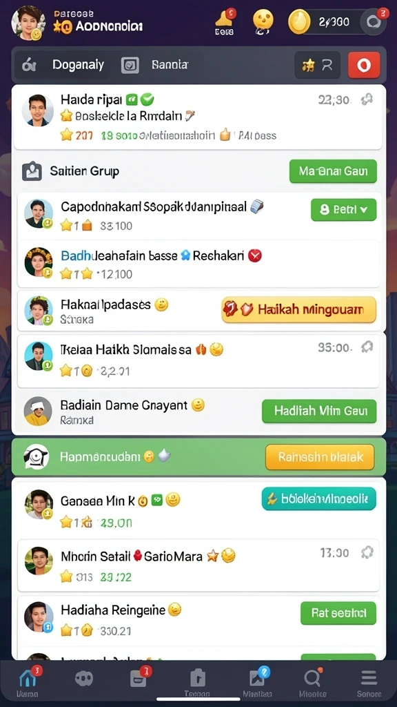 hibikiwin - Karakter-karakter unik yang bisa dipilih.
