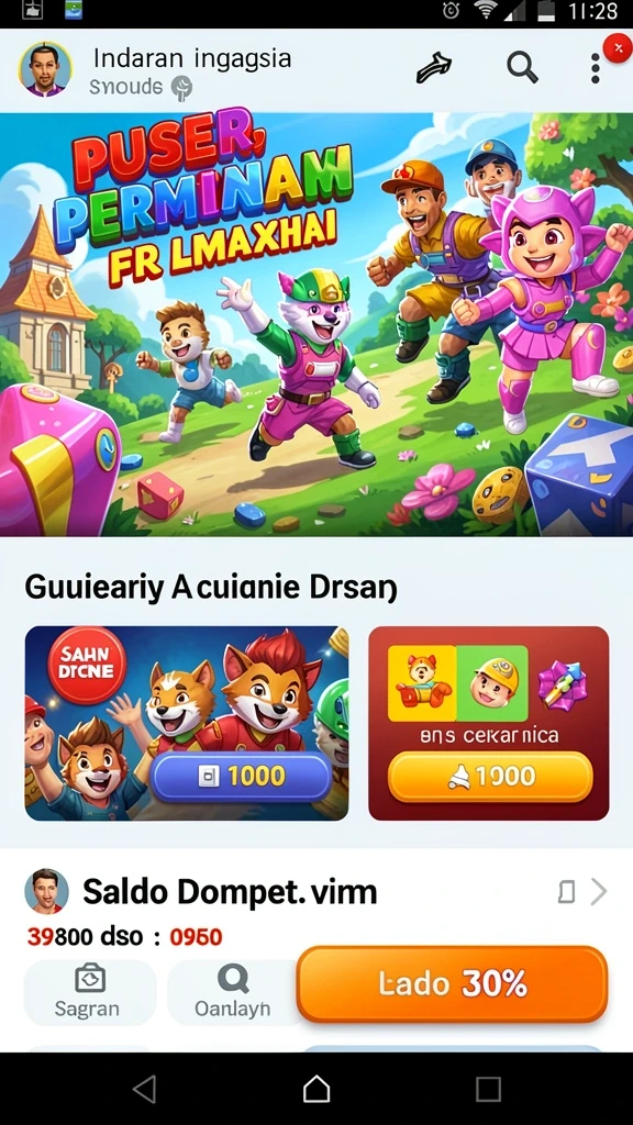 lakutoto - Tampilan antarmuka yang user-friendly.