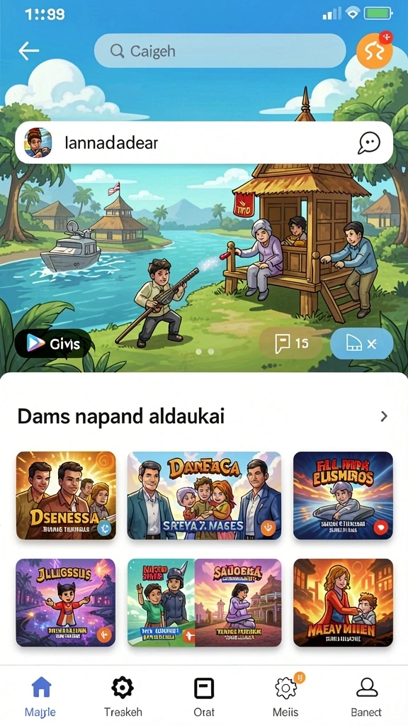 preman69 - Tampilan level yang menegangkan dan penuh aksi.